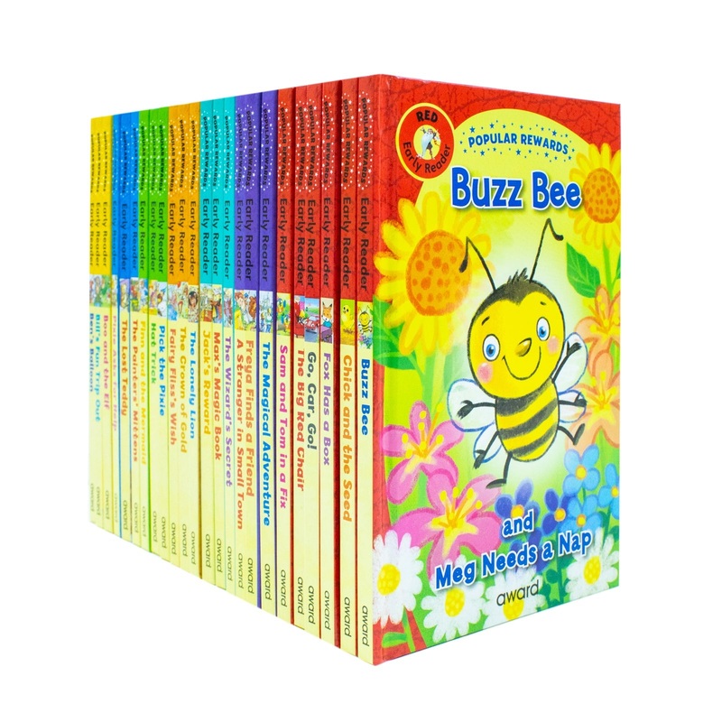 Popular Rewards Early Readers – Red Collection 24 Books Set