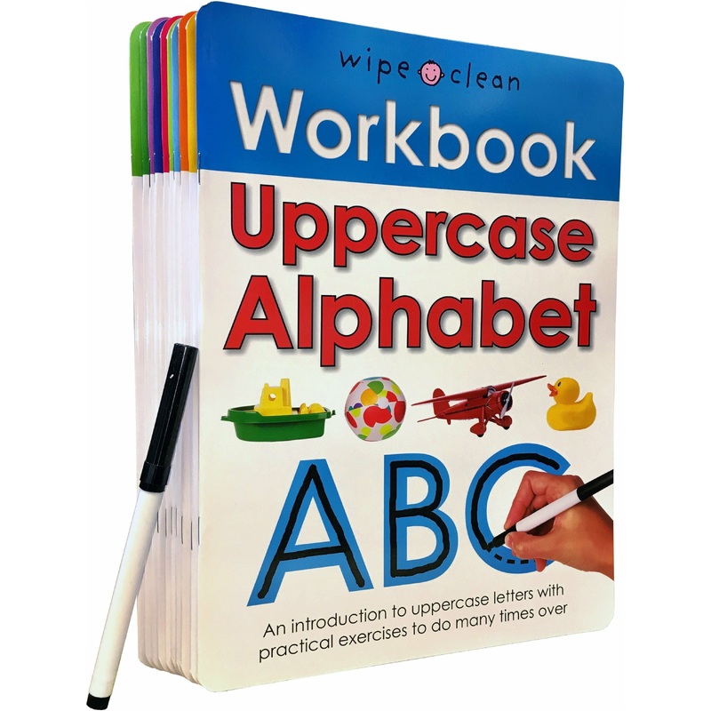 Wipe Clean Workbook – 10 Books Set By Roger Priddy