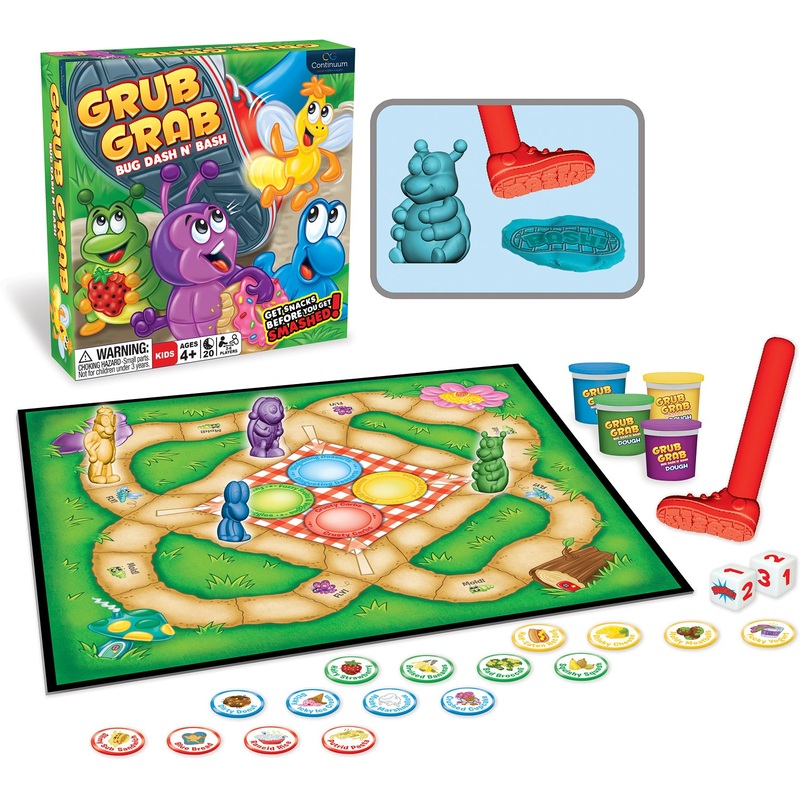 Grub Grab: Bug Dash and Bash Board Game