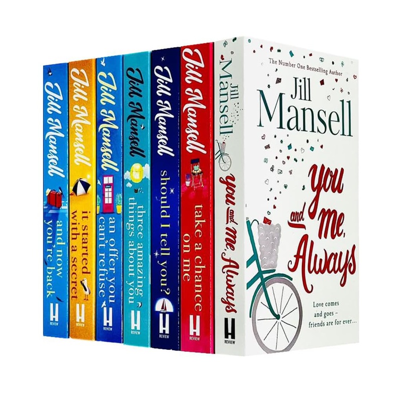 Jill Mansell 7 Books Collection Set (Now Your are Back,Offer you can’t Refuse,Started with Secret,You & Me Always,Should I Tell You,Take Chance on Me,Amazing Thing About You )
