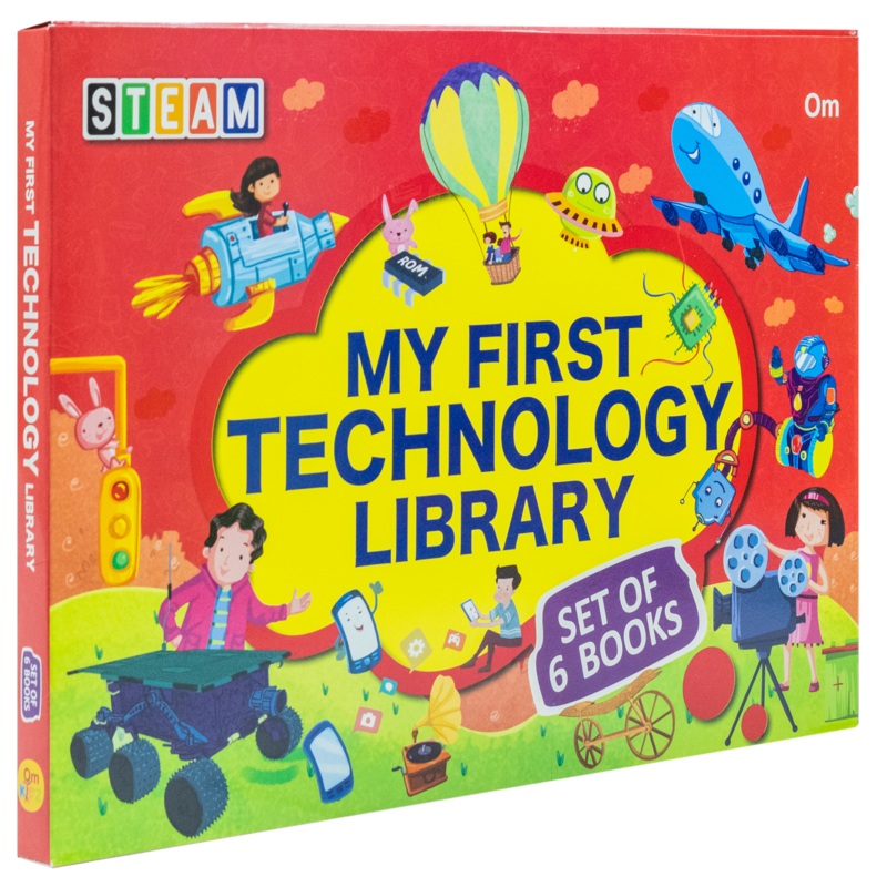My First Technology Library Set Of 6 Books Level 1-3 By Shweta Sinha Tales Of Inventions