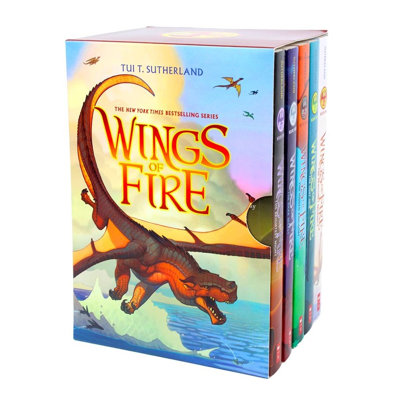 Wings of Fire 5 Books Boxset Collection By Tui T Sutherland – Ages 9-14