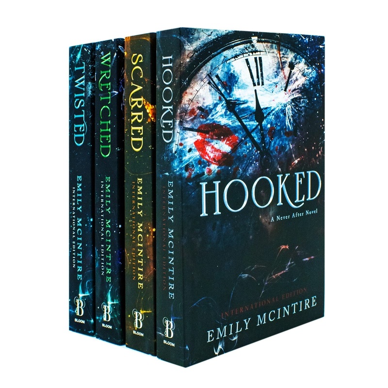 Emily McIntire Never After Series Collection  4 Book Set Hooked,Scarred, Wretched, Twisted | Romance Fiction & Love Stories for Young Adults Ages 12+