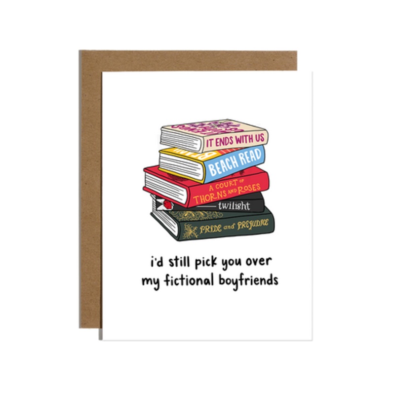 Fictional Boyfriends Love Card