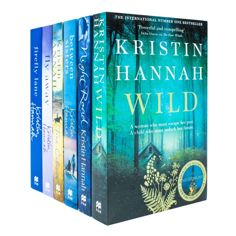 Kristin Hannah 6 Books Collection Set – Firefly Lane, Wild, Night Road, Between Sisters, True Colours & Fly Away: Drama & Heartwarming Tales
