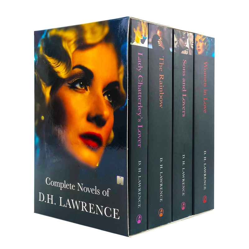 The Complete Novels of D.H. Lawrence 4 Books Collection Box Set (Women in Love, The Rainbow, Sons and Lovers, Lady Chatterley’s Lover)