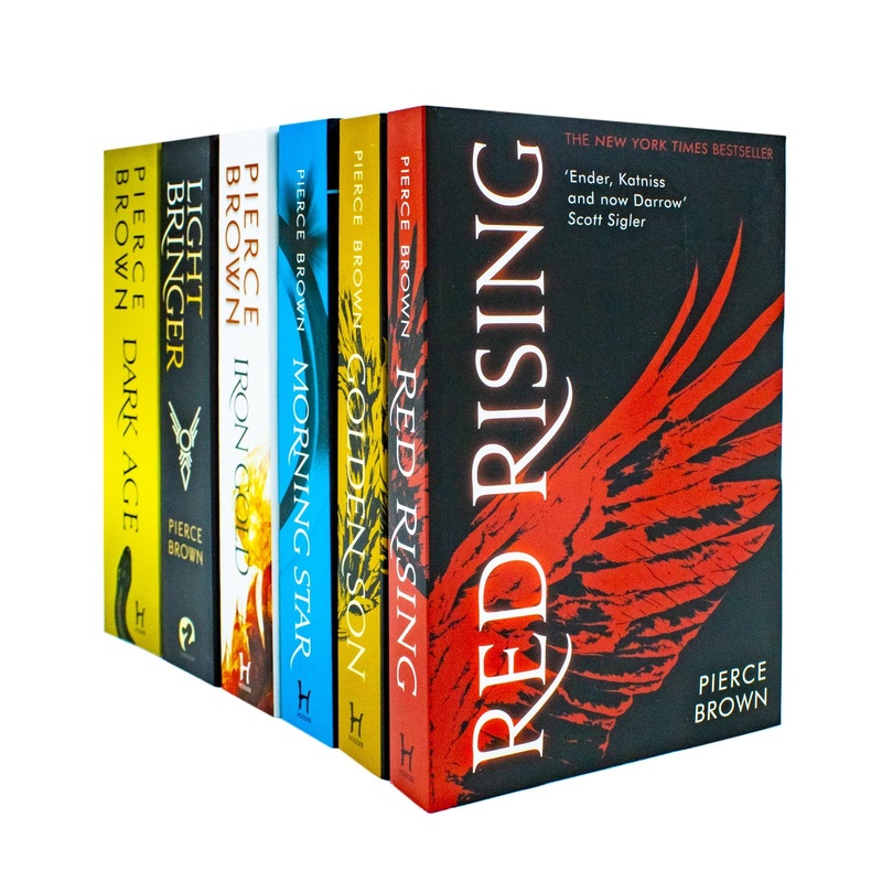 The Red Rising Series: A 6 Books Collection By Pierce Brown, Paperback – Epic Sci-Fi Saga for Ages 12+ with Adventure and Rebellion