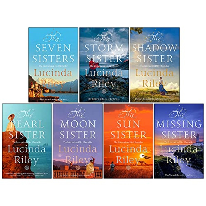 The Seven Sisters Series 7-Book Collection by Lucinda Riley: Must-Read Drama & Family Saga – Epic Storytelling, Emotional Journey, Bestselling Fiction