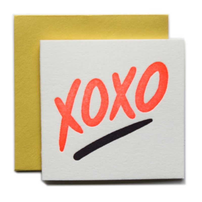 Xoxo Tiny Card