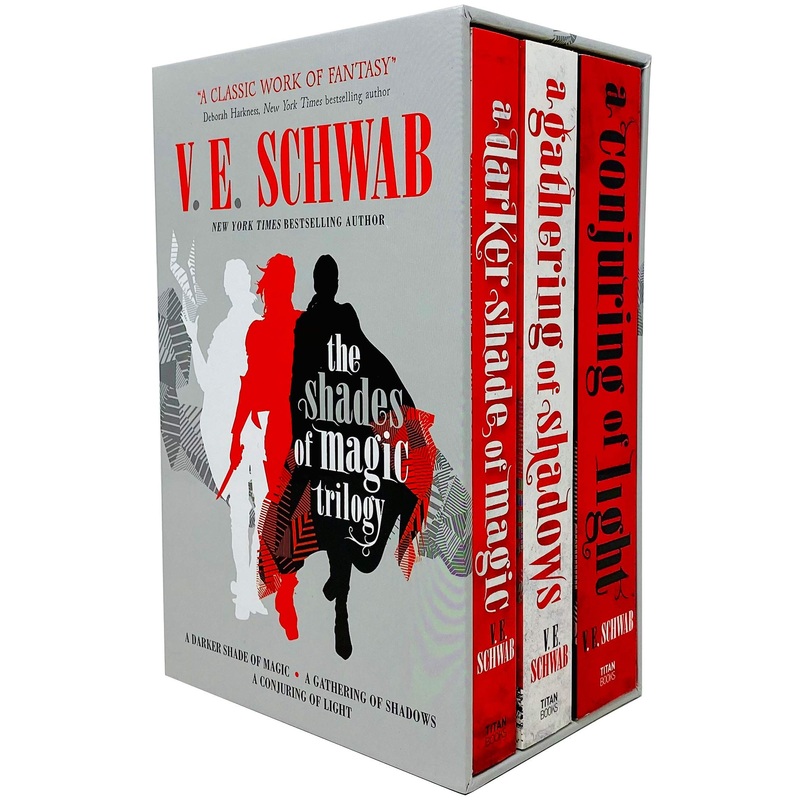 A Darker Shade Of Magic Trilogy 3 Books Set By V.E Schwab, Gathering Of Shadows
