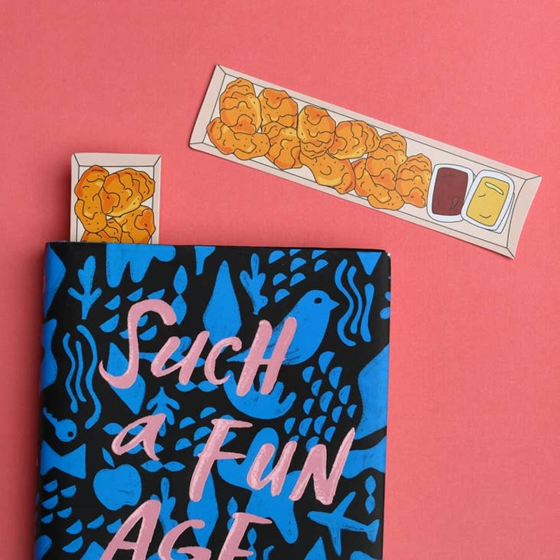 Humdrum Paper – Chicken Nuggets Bookmark (it’s die cut!)