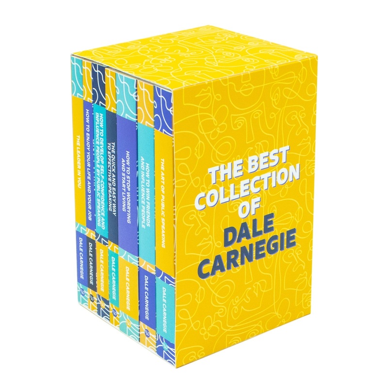 Dale Carnegie 7 Books Set in Paperback for Personal Development – Transform Your Life with Proven Self-Help Classics Today