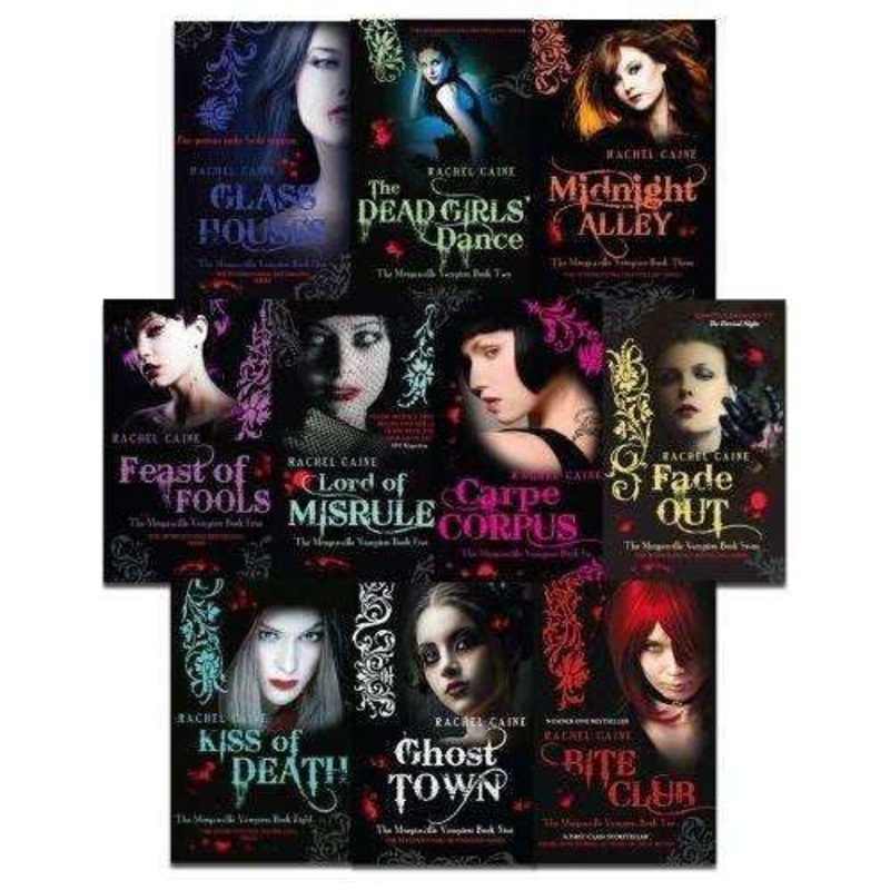 The Morganville Vampires 10 Books Set Series (1 – 2)  Bite Club, Ghost Town…etc Rachel Caine