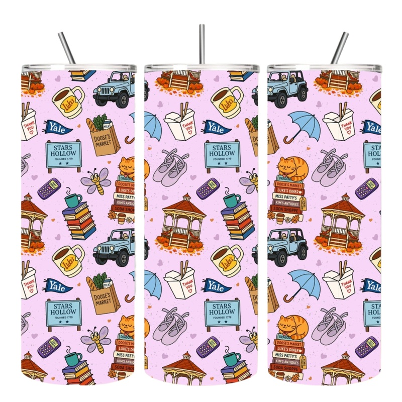 Tumbler – Gilmore Girls Icons 20oz