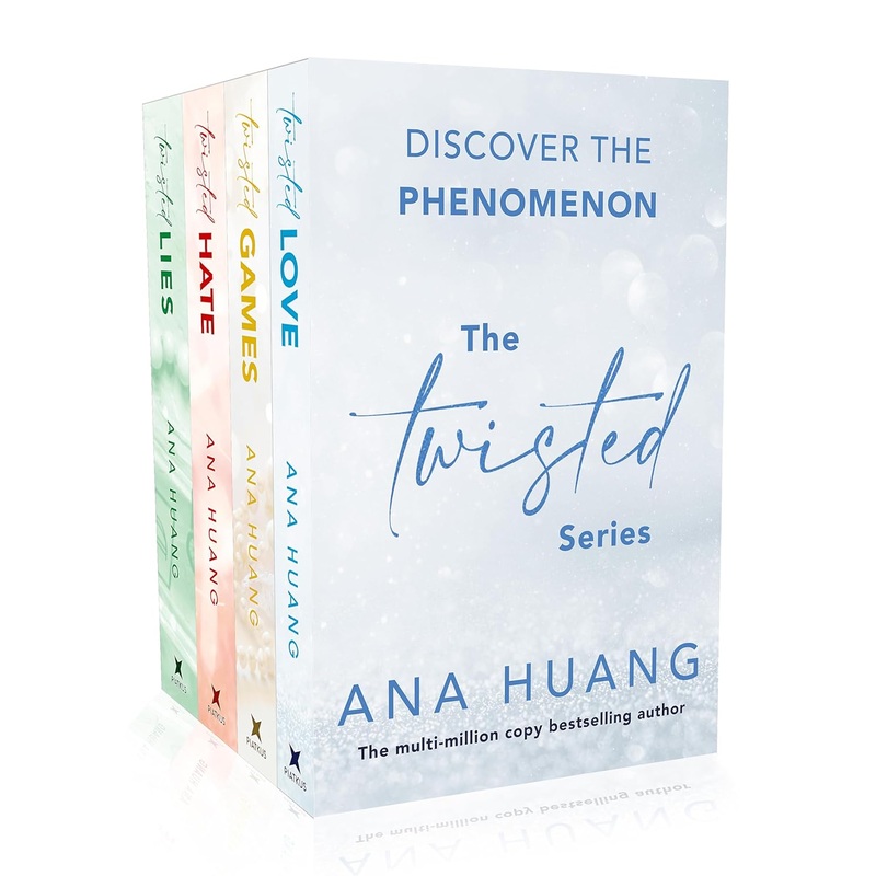 Twisted Series 4-Book  Box Set by Ana Huang | Bestselling Contemporary Romance Novels  Love, Drama & Passion (Twisted Love, Games, Hate & Lies)