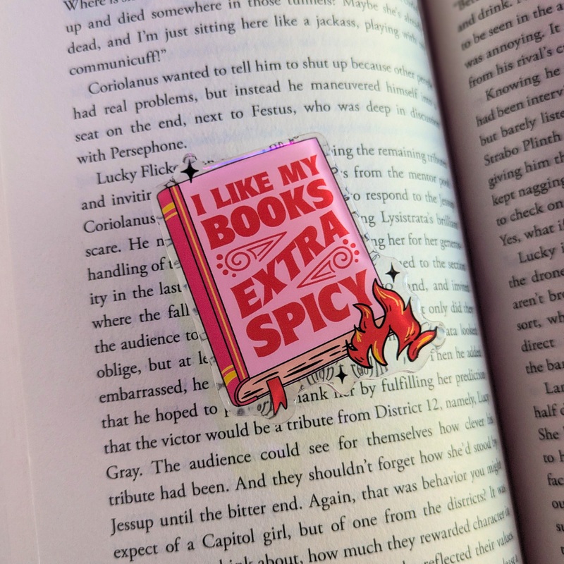 Phone Grip – I Like My Books Extra Spicy