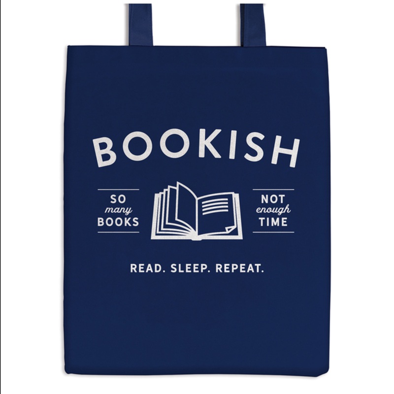 Bookish Canvas Tote Bag