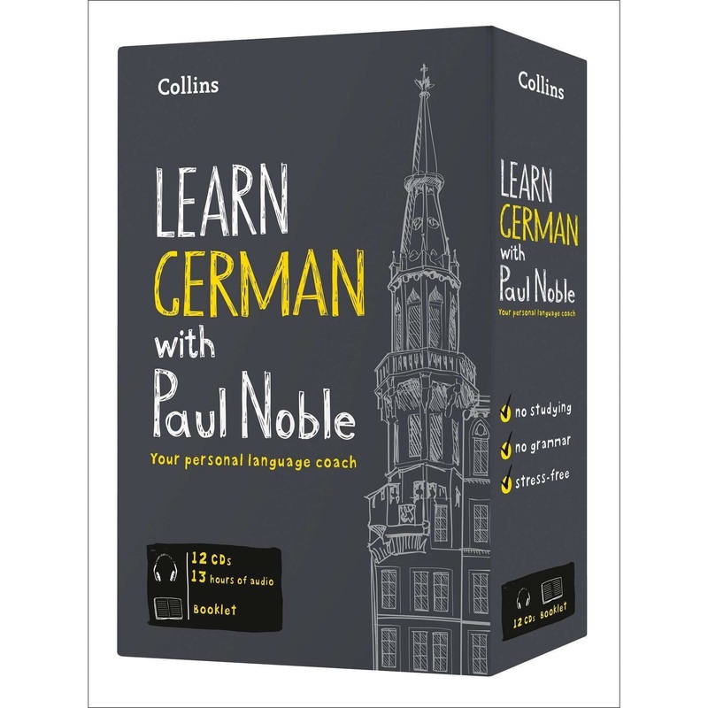 Collins Learn German with Paul Noble  Audio Book CD & Booklet Box Set | Language Learning Collection, Speaking, Listening, Fluency & Vocabulary Guide