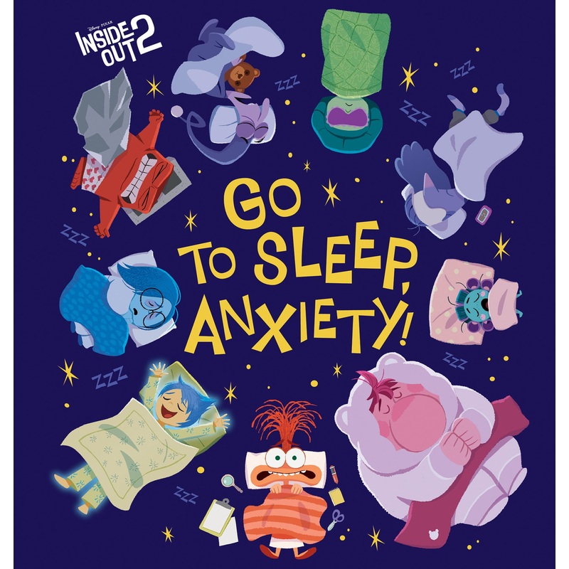 Go To Sleep Anxiety! (disney Pixar
