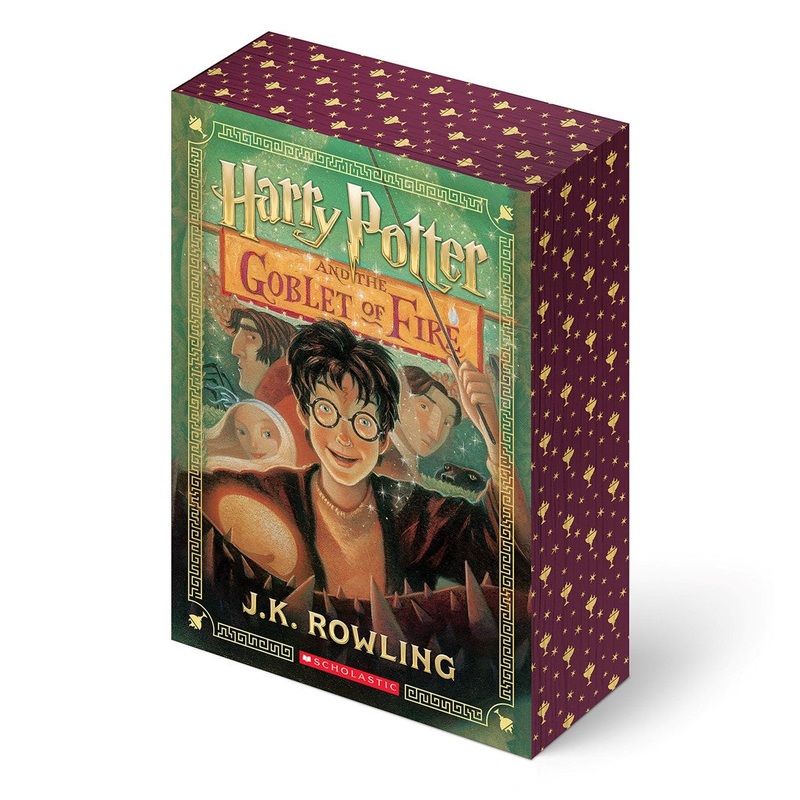 Harry Potter and the Goblet of Fire (Stenciled Edges) (Harry Potter #4)