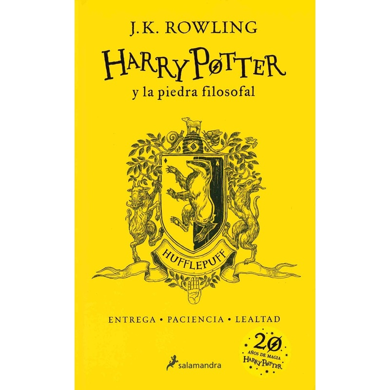 HARRY POTTER Y LA PIEDRA FILOSOFAL (CASA HUFFLEPUFF)