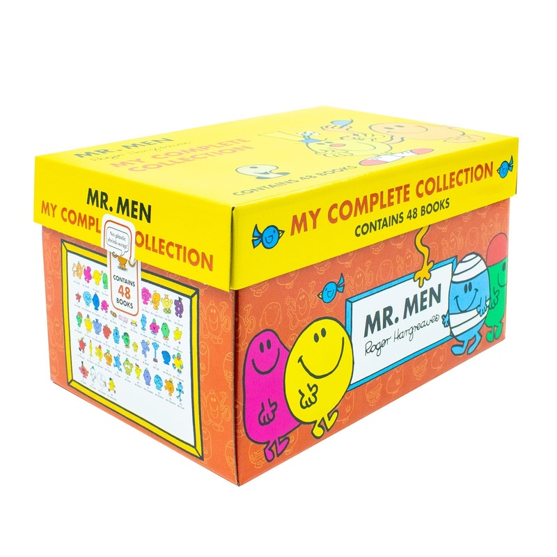 Mr. Men Complete 48 Books Box Set  Classic Children’s Storybooks Collection: Fun, Humor, Adventure & Engaging Reading for Young Readers