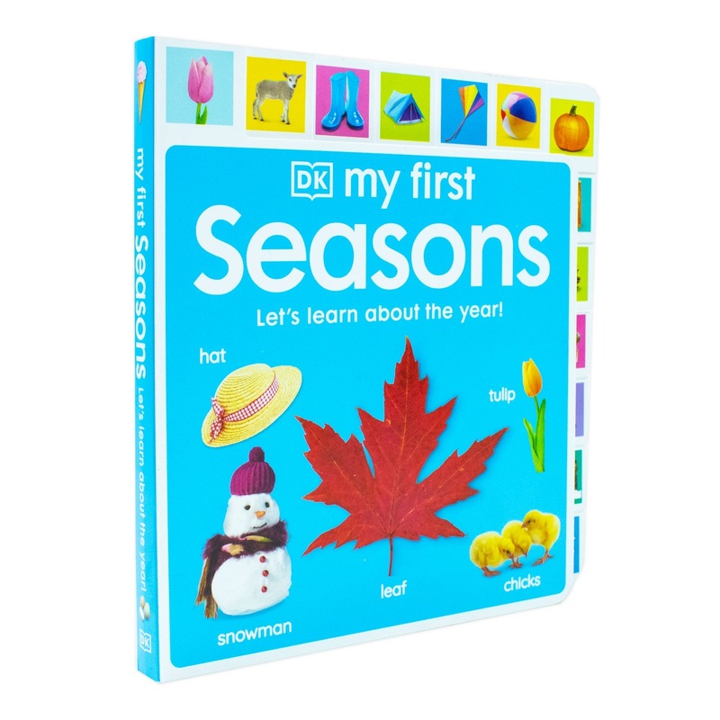 My First Seasons: Let’s Learn About the Year! – A Fun Educational Board Book for Ages 0-3 Years