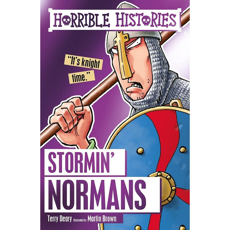 Stormin Normans  Horrible Histories Book by Terry Deary | Funny and Gruesome Norman History for Kids Ages 812