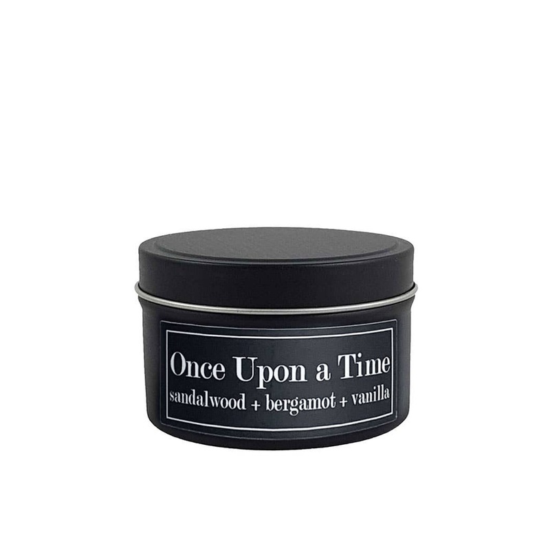 Fly Paper Products – Once Upon a Time Sandalwood + Bergamot 4oz  Soy Candle
