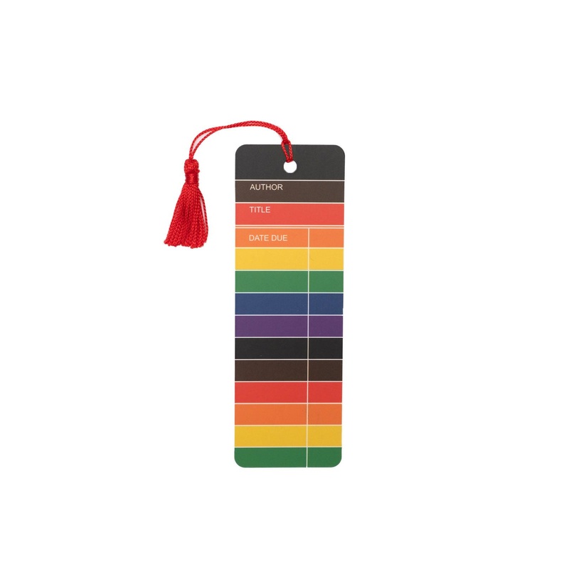 Library Card Pride bookmark