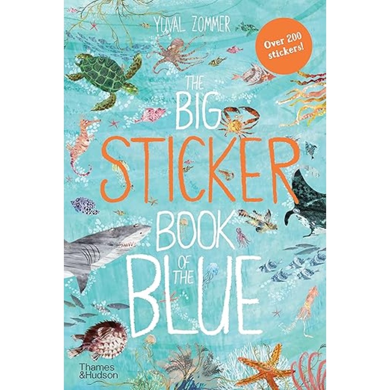 The Big Sticker Book of the Blue by Yuval Zommer