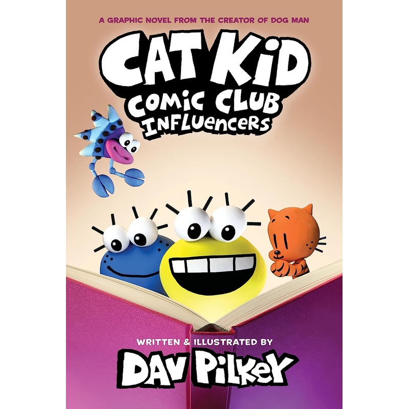 Cat Kid Comic Club: Influencers: A Graphic Novel Hardcover