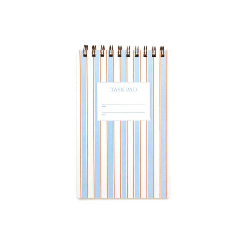 Task Pad Notebook – French Stripes