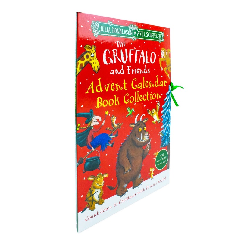 The Gruffalo and Friends Advent Calendar Book Collection (2022) – 24 Hardback Books for 5-12 years By Julia Donaldson & Axel Scheffler