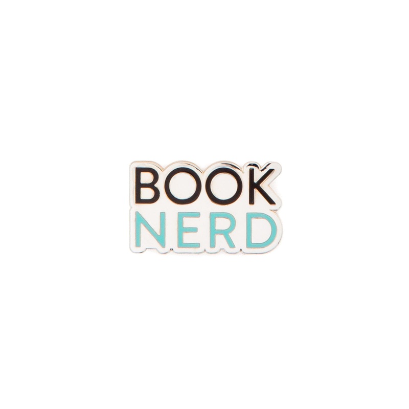 Book Nerd enamel pin
