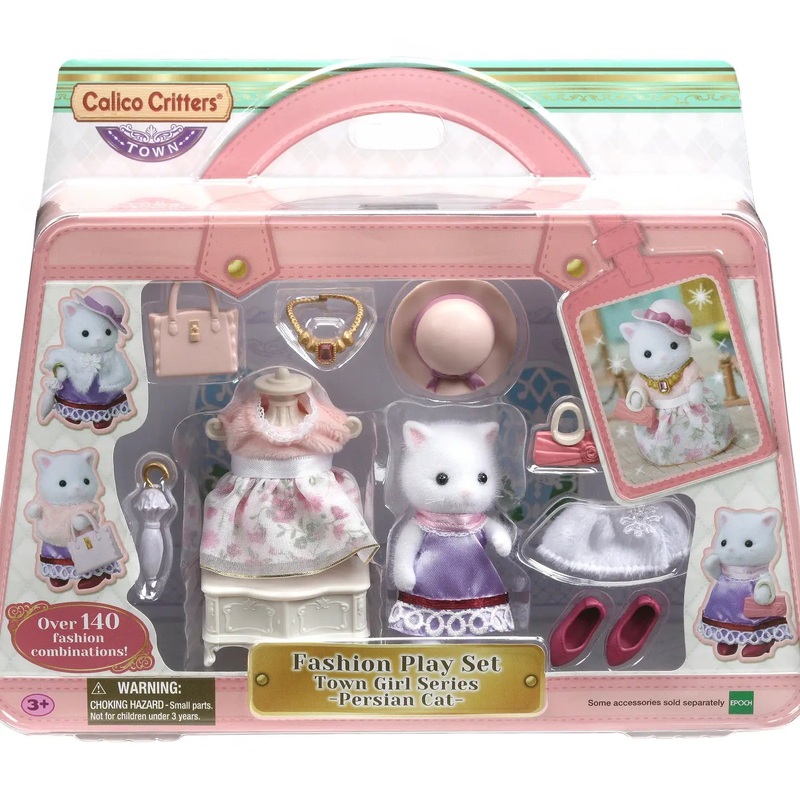 Calico Critters Persian Cat Playset