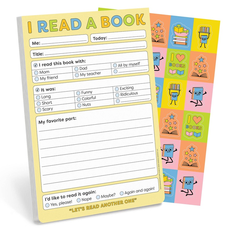 Knock Knock Kids – I Read a Book Playtime Pads