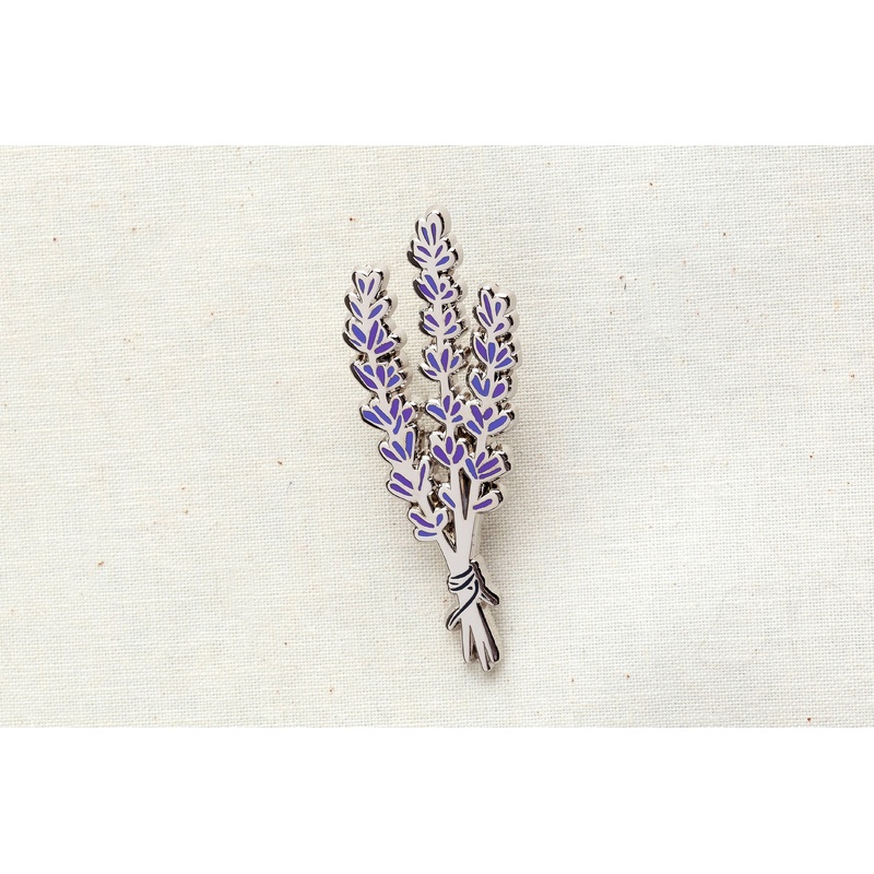 Wildship Studio – Lavender Enamel Pin