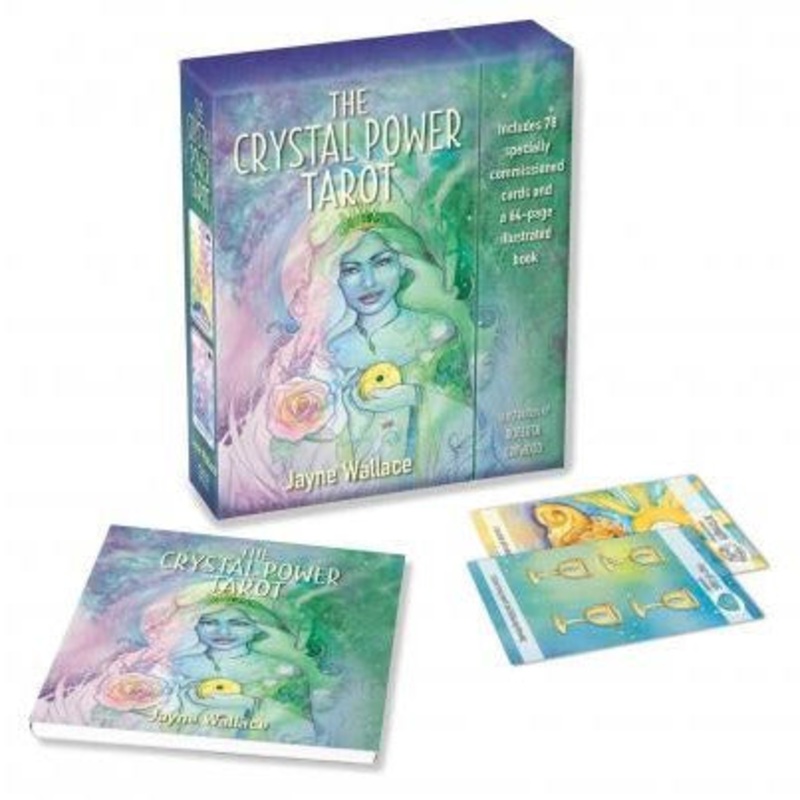 Crystal Power Tarot Includes A Full Deck Of 78 Specially Commissioned Tarot Cards And A 64-page Il..