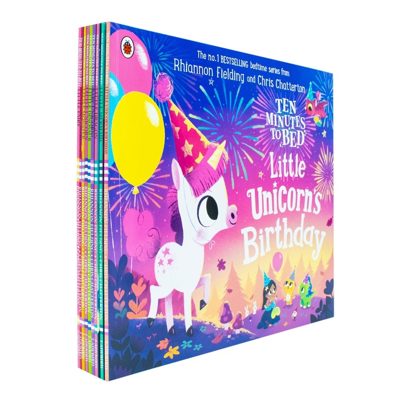 Ten Minutes to Bed Series  9 Book Collection by Rhiannon Fielding| Fun & Imaginative Bedtime Stories for Kids | Perfect for Storytime & Early Readers