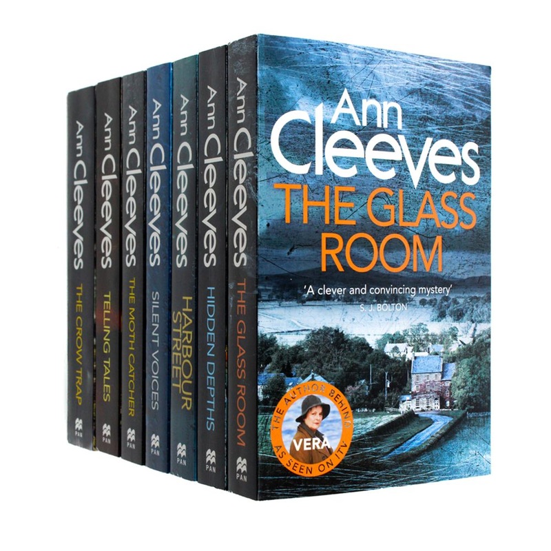 Ann Cleeves Vera Series Collection: 7 Books Set  Telling Tales & Classic Crime Mysteries