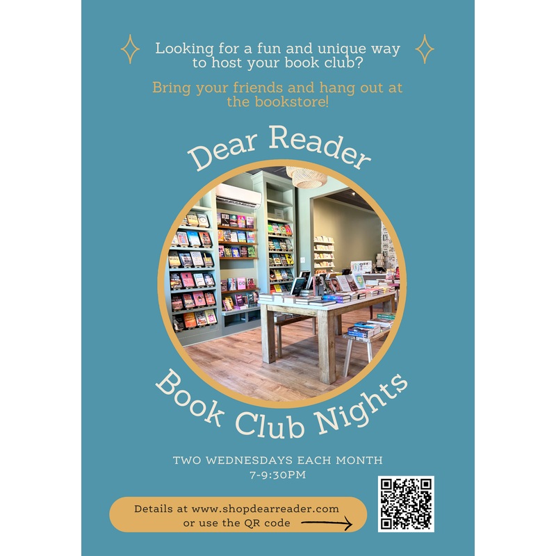 Host Your Book Club at the Bookstore!