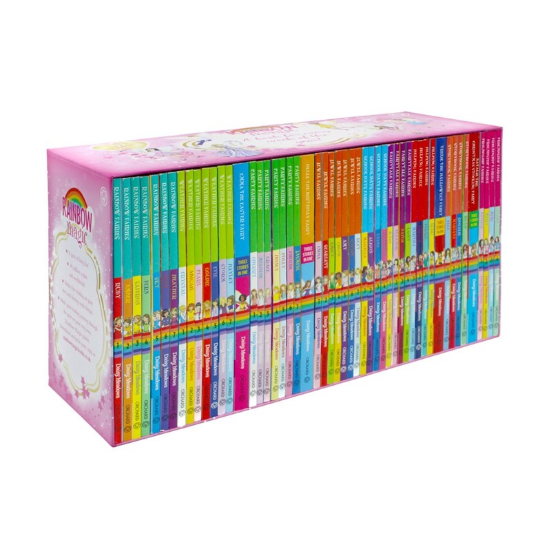 A Year of Rainbow Magic  52-Book Box Set by Daisy Meadows | Magical Fairy Tales, Fantasy Adventure & Kids Fiction Series for Ages 612 & Families