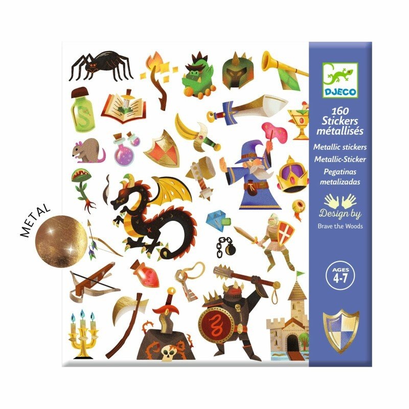 Djeco Stickers -Medieval Fantasy