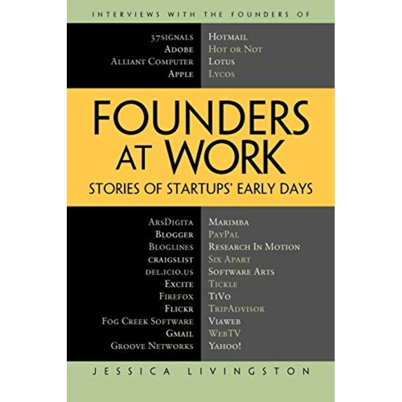 Founders at Work: Stories of Startups’ Early Days