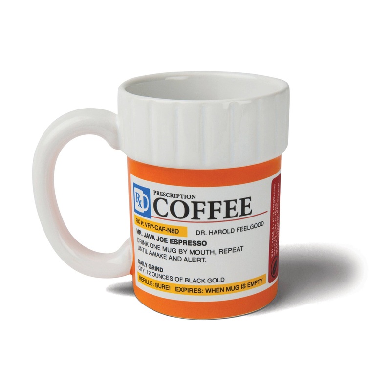 BigMouth Inc – Prescription Pill Bottle Coffee Mug