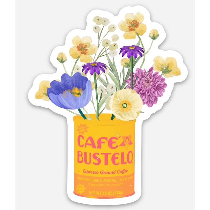 Cafe Bustelo Sticker
