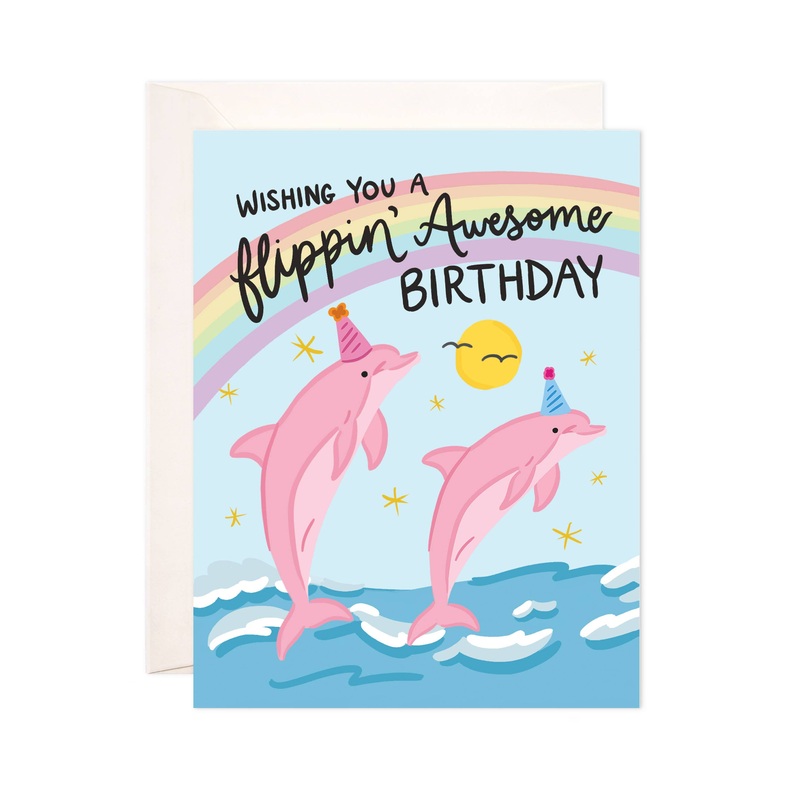 Flippin’ Awesome Birthday Greeting Card – Birthday Card