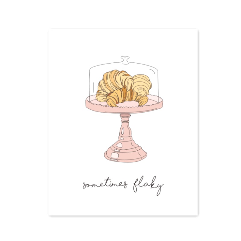 Humdrum Paper – 8 x 10 Flaky Mini Print