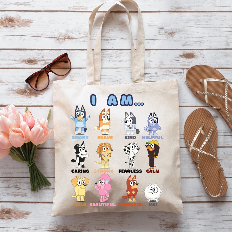 Tote Bag – Bluey Affirmations